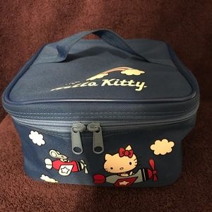 Sanrio Hello Kitty Flying Airplane Insulated Lunch Bag